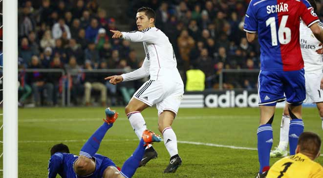 رونالدو الهداف التاريخي لدوري الأبطال خارج الديار