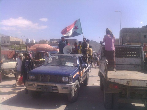 قوى الثورة الجنوبية بشقرة ومودية تعلن يوم غدا تنفيذ العصيان المدني