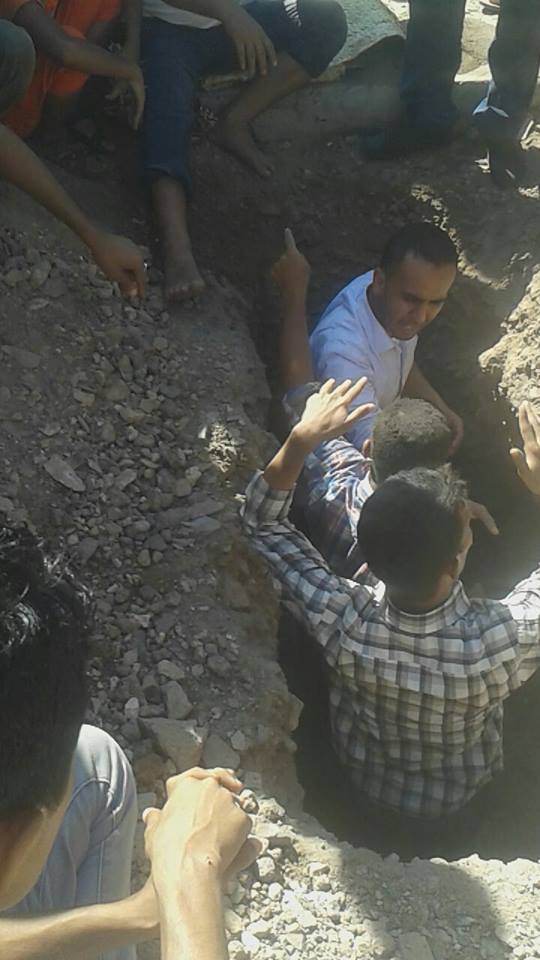 تقرير واستطلاع مفصل لتشييع الشهيد الجنيدي (مصور)