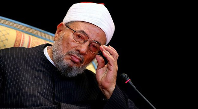 الإنتربول يصدر تعميما للقبض على القرضاوي