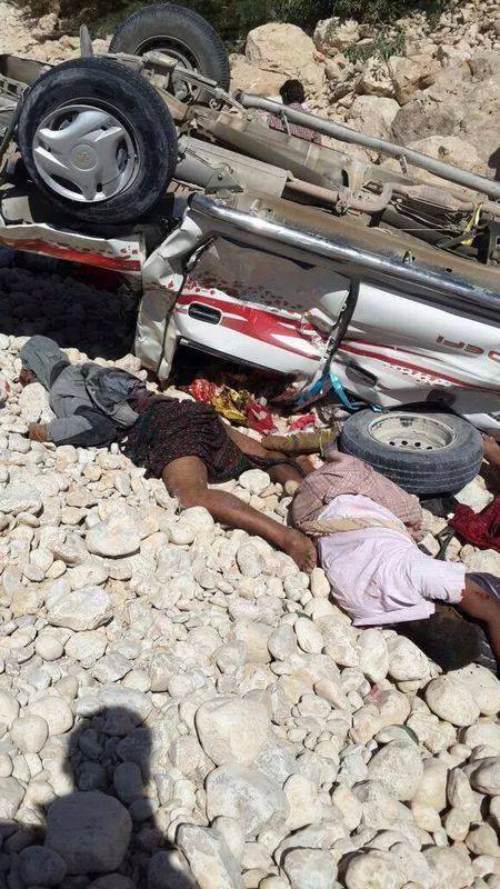 ثمانية قتلى بحادث مروري شنيع بوادي عمد حضرموت