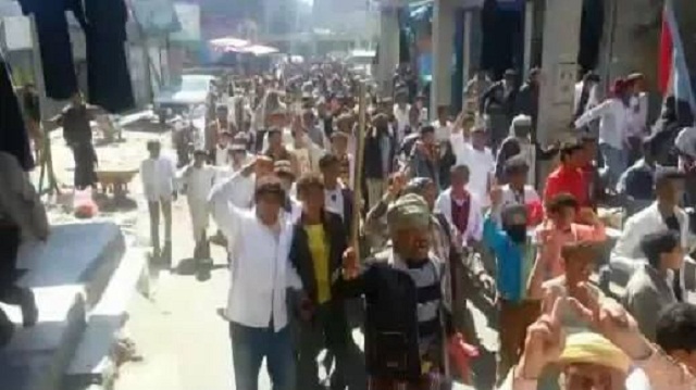 يافع تنتفض مع شبوة وعدن وتؤكد على تشكيل قوة ردع جنوبية لوقف جرائم النظام اليمني