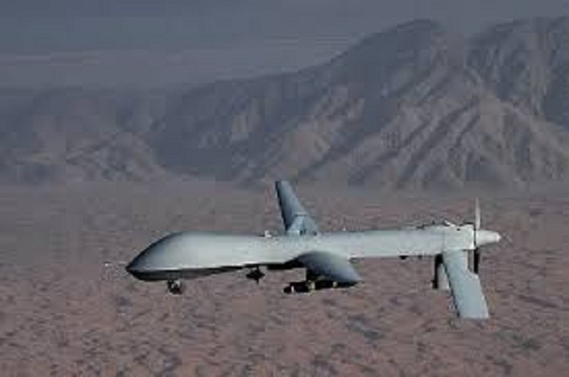 طائرة أمريكية بدون طيار تثير قلق المواطنين بالمحفد