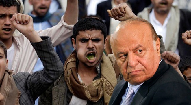 هادي: ما تقوم به ميليشيا الحوثي وصالح جرائم حرب مكتملة الأركان