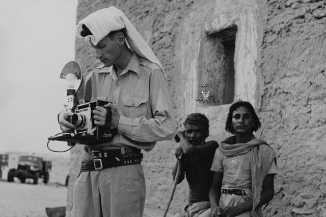مصور البعثة الامريكية بيحان سنة 1952