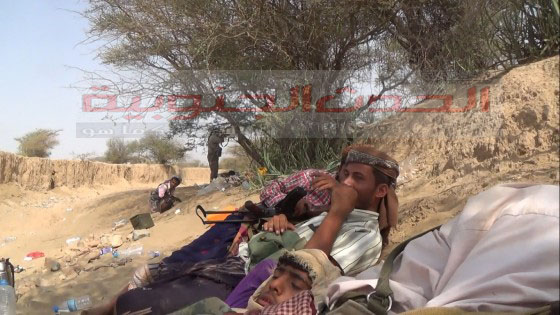 فريق الحدث الجنوبية يوثق معارك المنطقة الوسطى بأبين لقناة الجزيرة .. (فيديو)