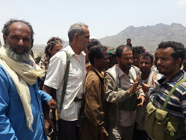 شلال علي شايع يصل العاصمة عدن بموكب كبير