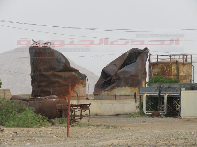 إدارة الكهرباء بلودر .. سبب عدم إعادة  تشغيل الكهرباء وجود ألغام بمبنى المؤسسة