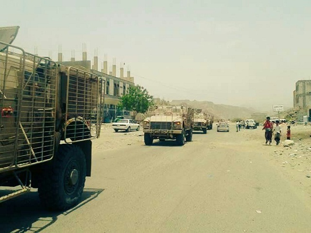 المقاومة الجنوبية بالضالع وردفان ويافع ترسل تعزيزات من العند لجبهة مكيراس لحسم المعركة