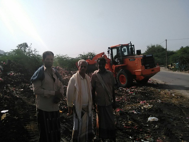 باعزب وباجابر يشرفان على المرحلة الثانية لحملة النظافة بمدينة مودية