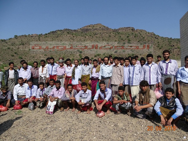 عملية تبادل للأسرى بالضالع بين المقاومة والحوثيين