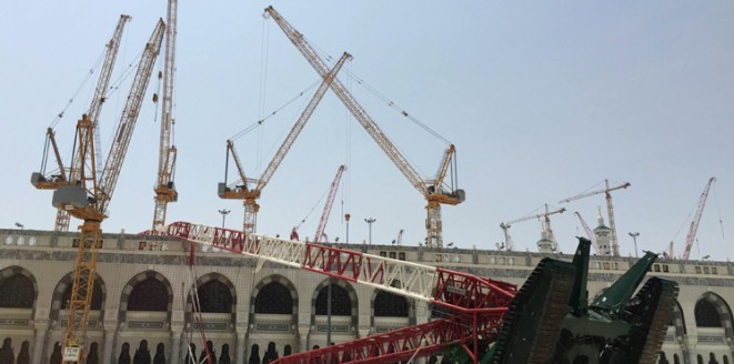 مجموعة بن لادن آخر ضحايا رافعة الحرم