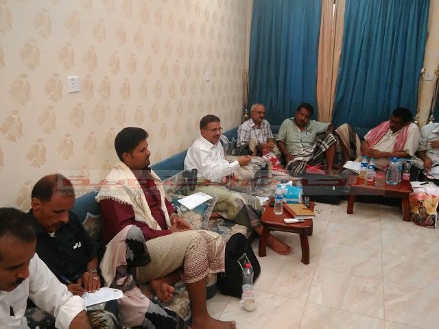 محافظ ابين يلتقي بالصحفيين والإعلاميين بالمحافظة