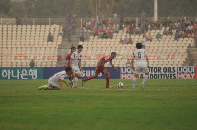 رغم فوزه على المنتخب الكوري عام 2011 سقط المنتخب اللبناني امامه