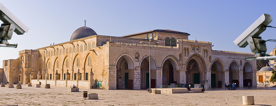 الأقصى تحت مراقبة الكاميرات