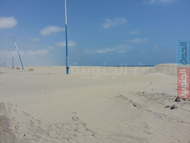 رمال الموت ..  يا محافظ أبين !!