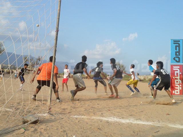 فريق (ام تي ان) اول المتأهلين إلى نصف نهائي بطولة الشهيد الخضر جابر الكروية بلودر