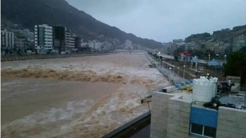 مركز الأرصاد الجوي يعلن انتهاء تأثير اعصار (تشابالا) على اليمن