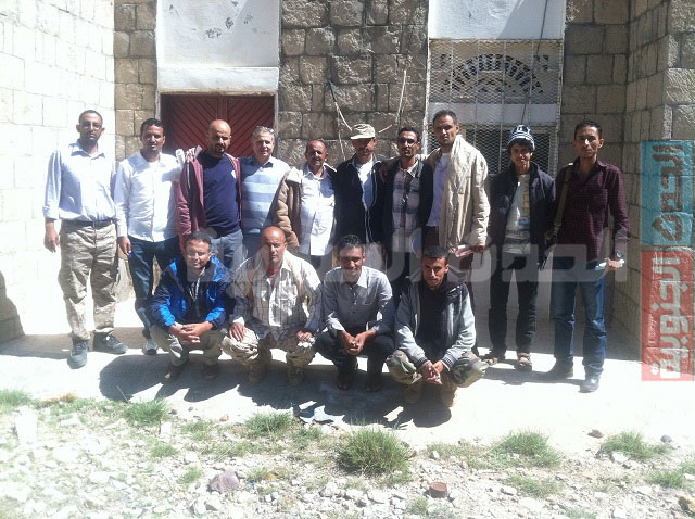 وفد من الصندوق الكويتي يزور منطقة الوفد بالشعيب 