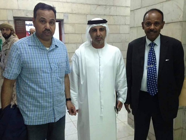 المحلل السياسي فهد الشليمي يزور عدن (صور)