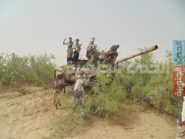 قبائل الصبيحة الغربية تسيطر على مرتفعات الحنيشية شمال شرقي العمري بباب المندب