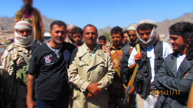 قيادات من الضالع تزور جبهتي مريس دمت وتلتقي بقائد معسكر الصدرين