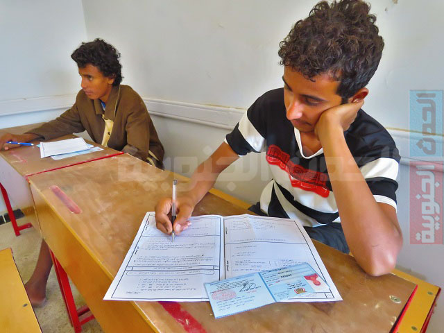 إدارة التربية والتعليم تدشن الامتحانات النهائية للثانوية العامة بمديرية مودية