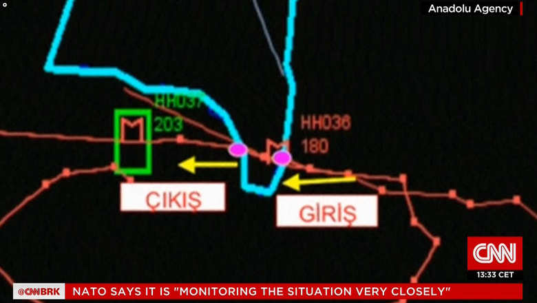 تقرير: أنقرة تنشر مسار المقاتلة الروسية التي اسقطتها بعد انتهاك مجالها الجوي