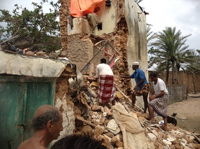 لا ضحايا بإعصار تشابالا بجزيرة سقطرى