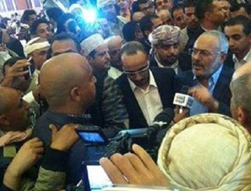 خمس نقاط تظهر  بظهور علي عبدالله صالح بعزاء الارياني