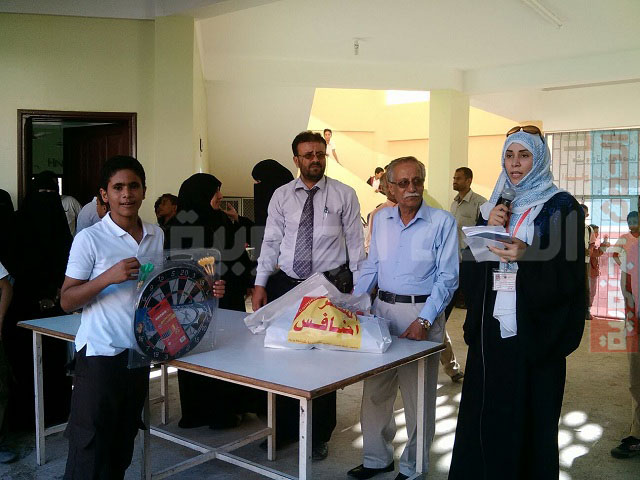 حملة توعية بشعار (إصابتي رمز بطولتي) تستهدف مدرسة الفقيد عبدالله حاتم في عدن