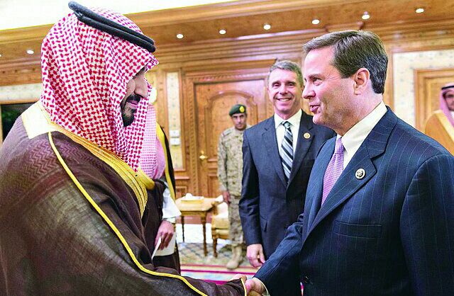 “ولي ولي العهد” استعرض العلاقات مع وفد من الكونغرس الأميركي