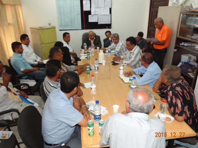 الجعيملاني يلتقي بالسلطة  المحلية في المنصورة