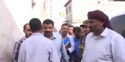 محافظ عدن ووزير الداخلية يتفقدا العديد من المباني الحكومية التي يجري اعادت تأهيلها