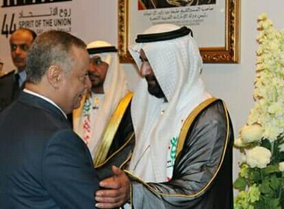 “الشيخ عبدالعزيزالمفلحي” مستشار رئيس الجمهورية يشارك في احتفال سفارة الإمارات باليوم الوطني