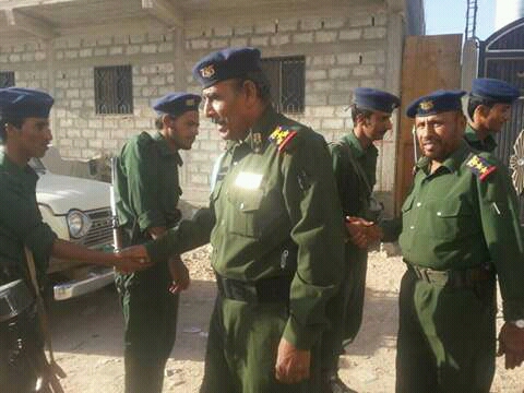 مساعد مدير الامن بمحافظة شبوة يتعرض لحادث مروري ولا أصابات