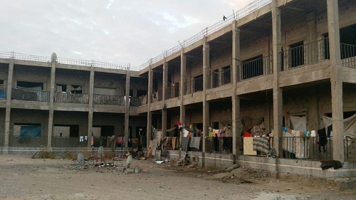 مدرسة الفجر الجديد بالشيخ عثمان تصرخ .. فهل من مغيث