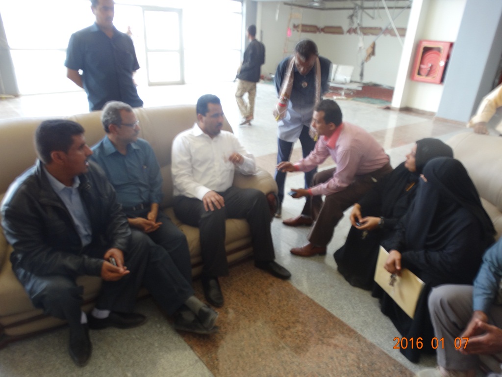 وزير النقل يتفقد اعمال التأهيل بمطار عدن الدولي