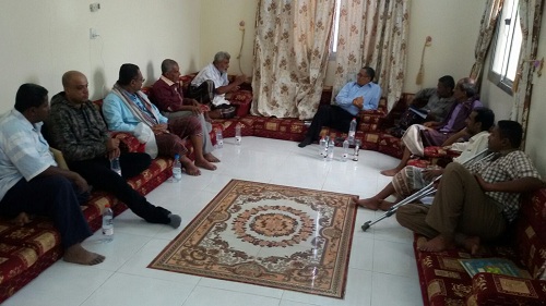 الخبجي يدعوا ابناء لحج إلى المشاركة والمساعدة في معالجة الوضع الأمني بالمحافظة