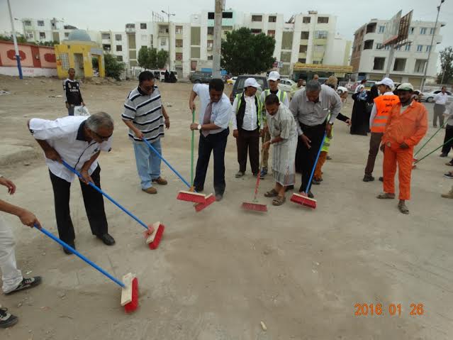 الشاذلي يدشن حملة النظافة  في المنصورة