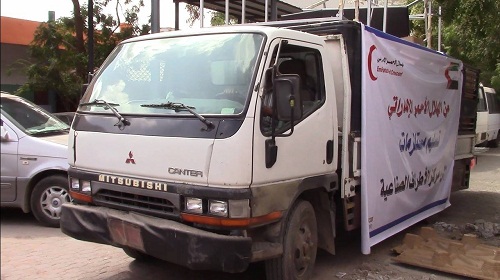 الهلال الأحمر الإماراتي يرفد مركز الأطراف الصناعية بمستلزمات جديدة عدن