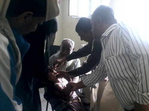 المقاومة الجنوبية تدشن حملة تحصين الاطفال بالمحفد