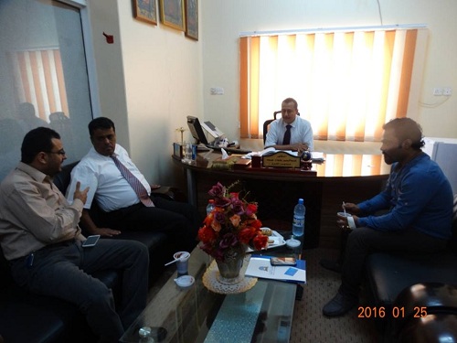 الوكيل شاذلي يتفقدسير الدراسة بجامعة العلوم والتكنولوجيا بعدن