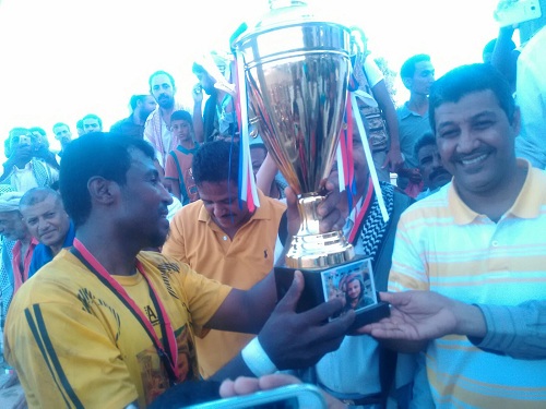 فريق السد يتوج بطلا لدوري الشهيد باليل شيخ باليل الرهوي بعد فوزه على فريق النجم