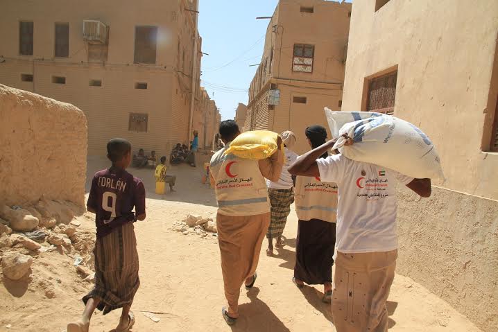 الهلال الأحمر الإماراتي جهود وإنجازات متواصلة لدعم الأوضاع الإنسانية في وادي حضرموت باليمن