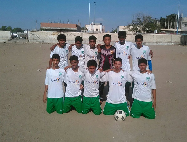 تاهل ثانوية الفاروق في جعار للمباراه النهائيه بعد فوزها على ثانوية الخامله .