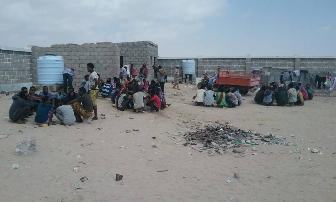 وصول مئات المهاجرين الافارقة عبر سواحل احور